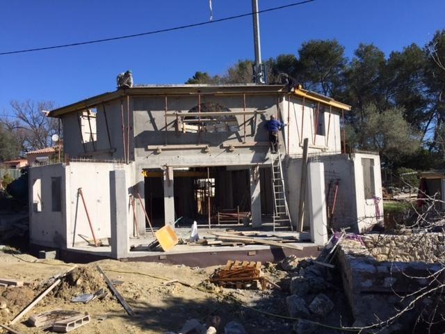Construction de maison individuelle à Roquefort-le