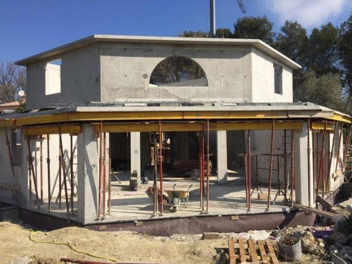 Construction de maison individuelle à Roquefort-le
