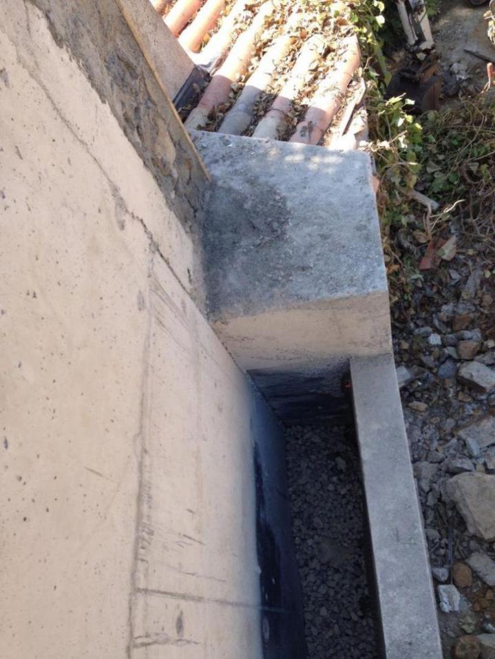 Mur de soutènement Cannes