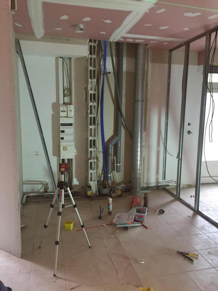 Rénovation et installation d'une mini-crèche