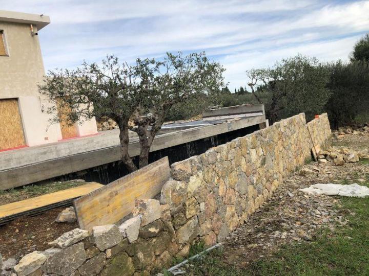 Construction de murs en pierre Cannes
