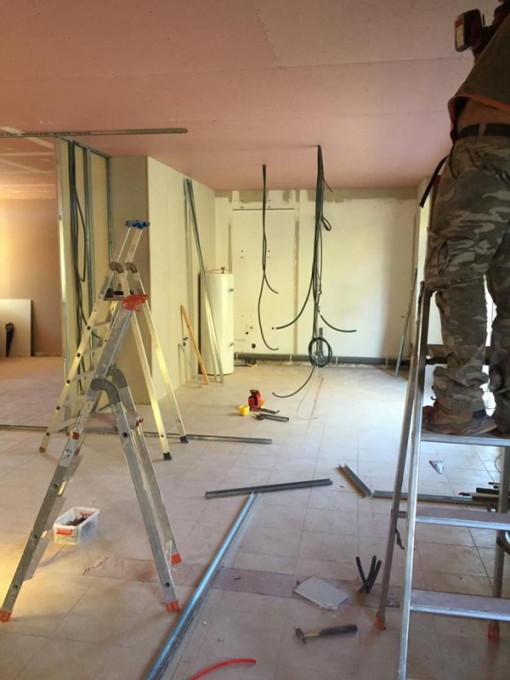 Rénovation et installation d'une mini-crèche