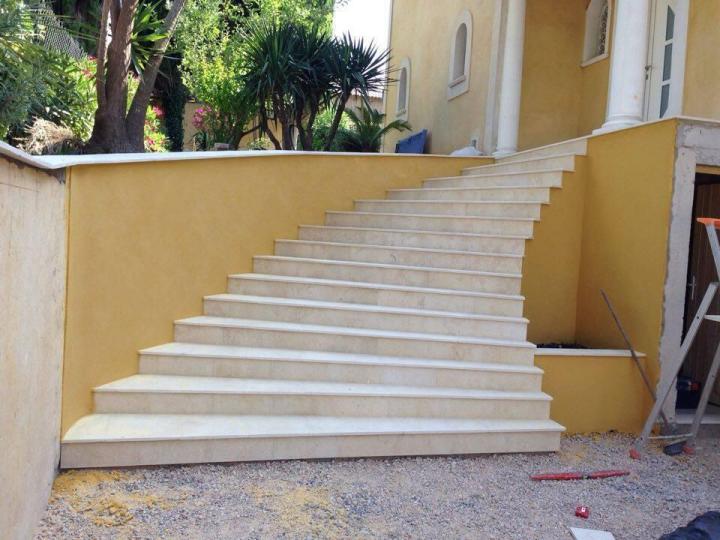Rénovation d'une entrée Cannes
