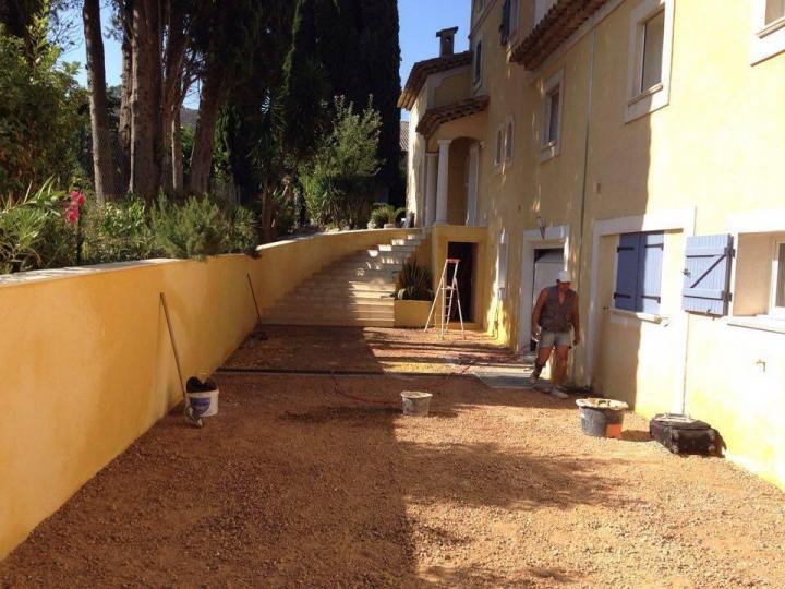 Rénovation d'une entrée Cannes