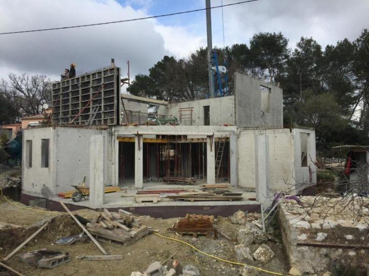 Construction de maison individuelle à Roquefort-le