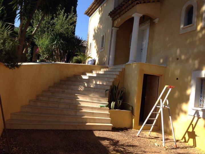 Rénovation d'une entrée Cannes